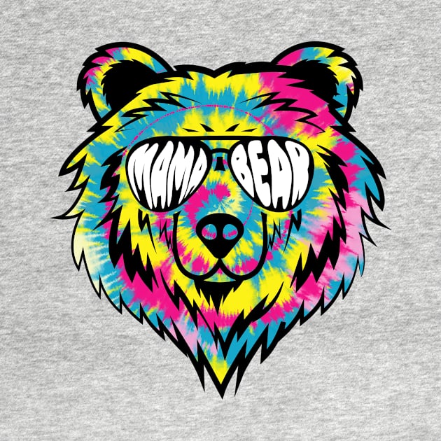 Mama Bear tie dye by Naturestory